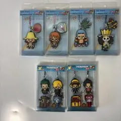ワンピース ラバーストラップ 6個セット　6