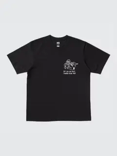 ユニクロ　Tシャツ　XS　黒　マジックフォーオールウィズ長場雄 UT
