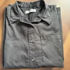JEANASIS ダークグレー 長袖シャツ