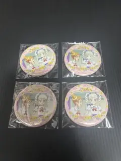 アイカツ　チーズソフトクッキー　有栖川おとめ　藤堂ユリカ　缶バッジ　イオン限定