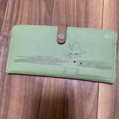ムーミンスナフキンパンチング財布