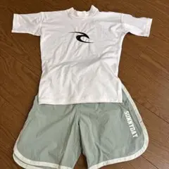Rip Curl サーフパンツ・ラッシュガードセット 130cm