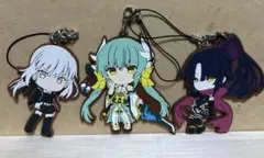 FGO ラバーストラップ　セイバーオルタ　清姫　段蔵　新宿オルタ
