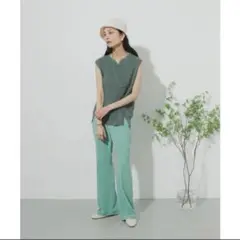 ［SENSE OF PLACE］ノースリーブニット