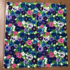 リメイク　昭和レトロ　花柄 ハギレ