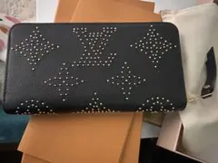 【日本限定】正規店購入★新品同様★Louis Vuitton スタッズ付長財布