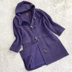 超希少✨オールドイングランド ヘリンボーン ダッフルコート パープル