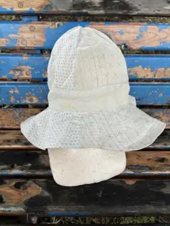 夏用　風通しが良い　希望4000円　古布　麻　上布　八重山上布　琉球 ハット