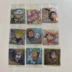 ワンピース　大海賊シールウエハース　9枚セット