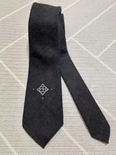 【刺繍あり】Atto Vannucci/アット ヴァンヌッチ ウール地ネクタイ