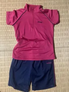 レディース　Kappa上下セット　Mサイズ　ポロシャツ　ハーフパンツ
