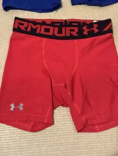 Under Armour インナータイツ 青 赤 2枚セット
