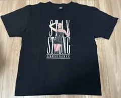 dead stock 美品ANDSANDS綿badgyalTシャツ　XXL黒
