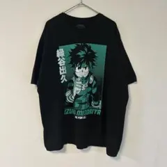 マイヒーローアカデミー ヒロアカ 緑谷出久 アニメ Tシャツ 半袖