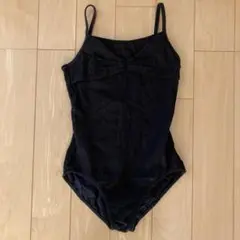 チャコット レオタード 黒 ジュニア 150〜155