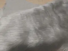 フェイクファー グレイ