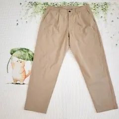【ザショップティーケー】メンズ テーパードパンツ【L】 ウエストゴム ゆったり