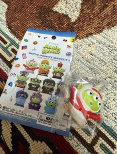 ソフビ　パペット　マスコット2 リトルグリーンメン　フォーキー