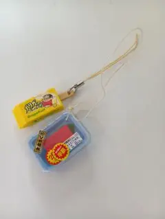 ミニチュア キーホルダー ガリガリ君 ＆ マグロ