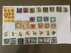 ポケモン、ジョージ、小人図鑑、スターウォーズ、シールセット 未使用