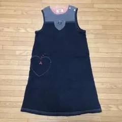 ファミリア デニムワンピース 120