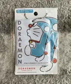 【新品未開封】ドラえもん パスケース　おちょぼ口　元気　お散歩　お出かけ 電車