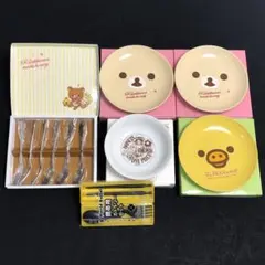 リラックマ ・ ワンピース　非売品 プレート・ リラックマ カトラリー セット