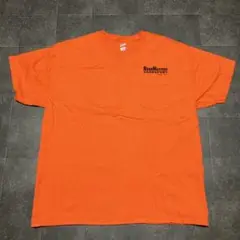【Hanes】Tシャツ 古着　オレンジ　ヴィンテージ　b5