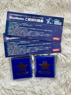 ベイスターズ BlueMates イースタンリーグ 招待引換券 記念メダル 2点