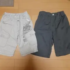 120サイズ 半ズボン2点セット