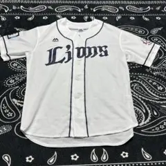 西武ライオンズ Majestic Lions ユニフォーム Sサイズ