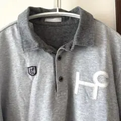 Heal Creek メンズポロシャツ　グレー