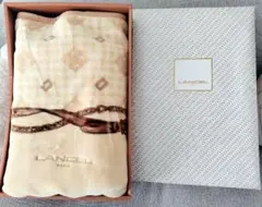 未使用✨️LANCELランセル アクリル毛布✨️シングルサイズ✨️化粧箱無し