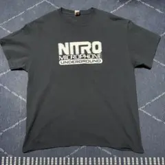 美品　NITRO MICROPHONE UNDERGROUND Tシャツ XL