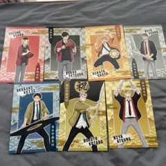 アニメハイキューキャラクター ポスター７枚セット