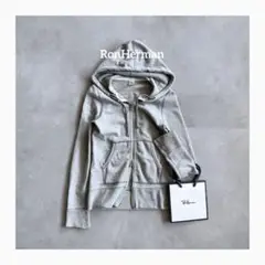 【定番✨】RonHerman　裏毛　スウェットパーカー　ダブルジップ　フード