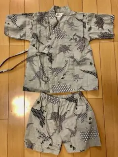 男の子　甚平　100 恐竜