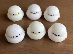 シマエナガ　ソフビ　ぷしゅぷしゅ