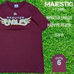 Majestic マジェスティック　楽天イーグルス Ｔシャツ　Ｍ　藤田一也 6