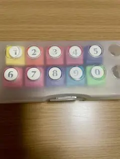 【新品未使用】アルファベットミニクラフトパンチセット　数字