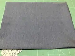 シャークスキン生地 ブルー はぎれ 幅80×150cm ※一部切り込みがあります