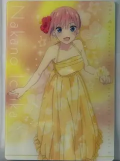 新品・未使用 五等分の花嫁　中野一花 　ウエハース C01
