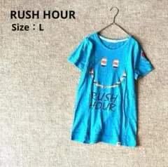 Lサイズ　トップス　半袖Ｔシャツ　スマイル　平成　Y2K　レディース　大きめ