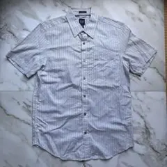cityboy GAP マルチストライプ 半袖 シャツ 短丈