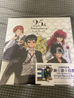 2025年最新】幽 遊 白書 25th anniversary single record boxの