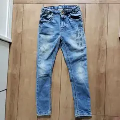 ZARA☆キッズ　ダメージデニム　サイズ8☆ザラ