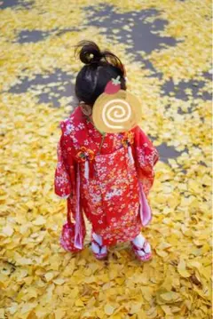 七五三 90cm 女の子