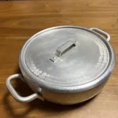 京都料理道具 有次 アルミ鍋 鎚起 中古品18㎝ 京都料理道具 有次 アルミ鍋 鎚起 中古品18㎝（amidanet）