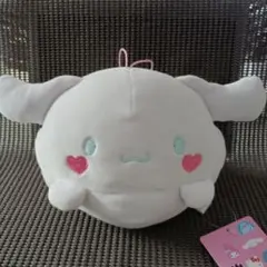 【サンリオキャラクターズ】シナモロール　　ドキドキピンクもちもちまぁるいドール