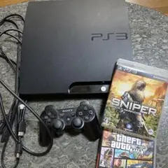 SONY PS3 CECH-2500A 本体 コントローラーとゲーム2本付き
